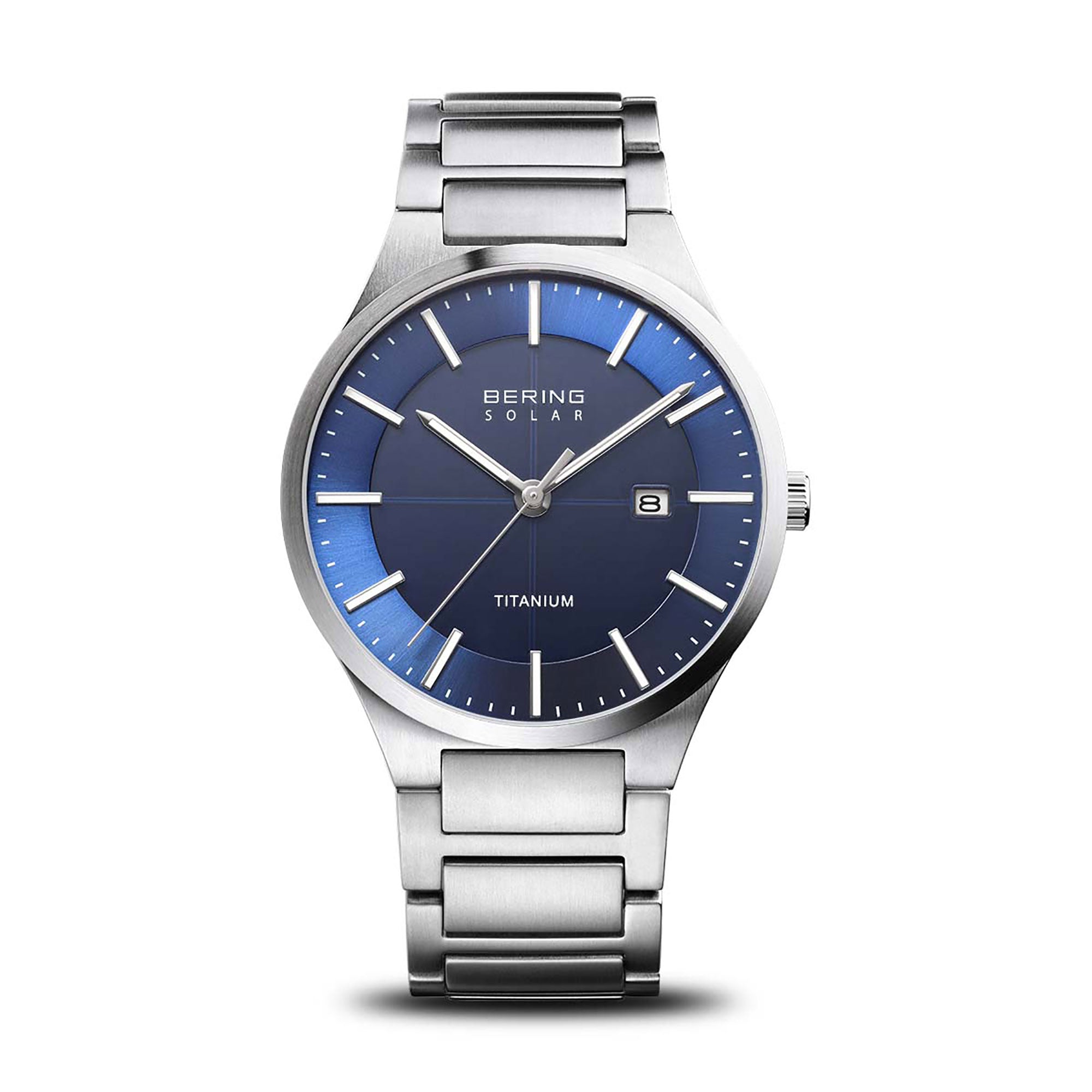 Bering 39mm Titanium Solar Watch 15239 777 Michael Jones Jeweller