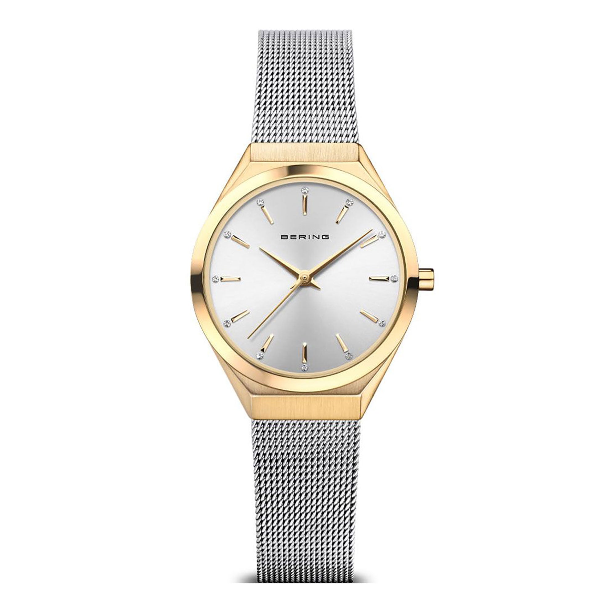 Slim clearance mesh watch