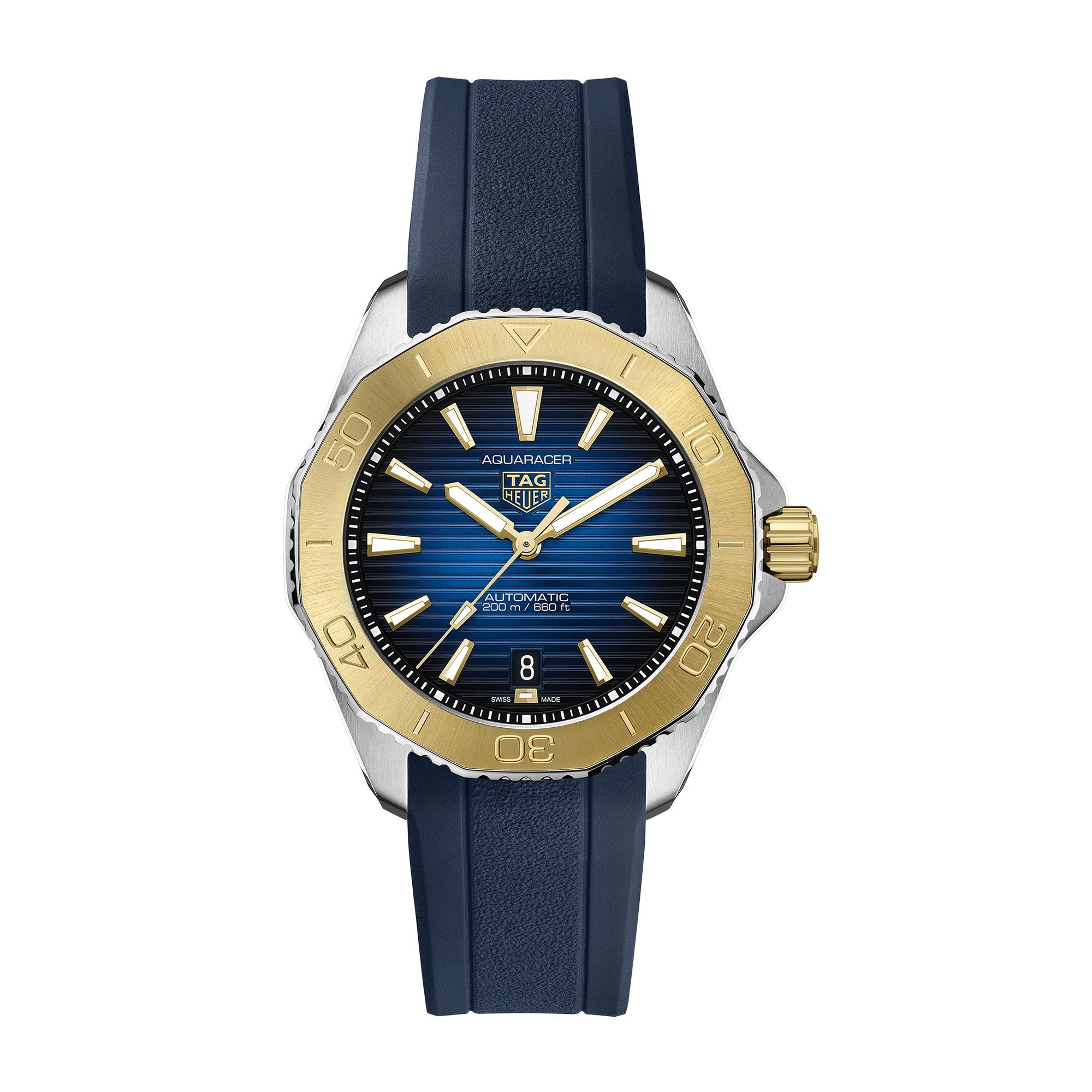 Tag heuer aquaracer automatic blue clearance dial