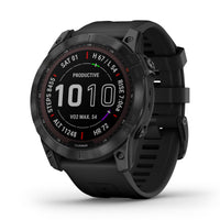 Garmin Fenix 7X Sapphire Carbon Grey Smartwatch 010-02541-11 (Display model)