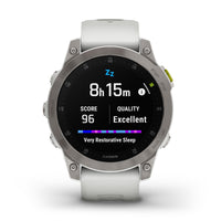 Garmin Epix Gen 2 Carrera White Titanium Smartwatch 010-02582-21