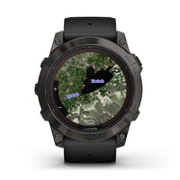 Garmin Fenix 7X Pro Solar Carbon Grey Titanium Smartwatch 010-02778-11 (Display Model)