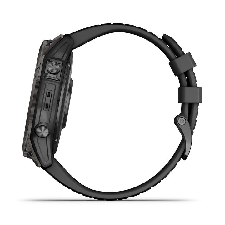 Garmin Fenix 7X Pro Solar Carbon Grey Titanium Smartwatch 010-02778-11 (Display Model)