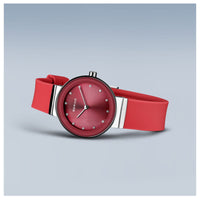 Bering Classic Polished Red Quartz Watch 10129-503 - Michael Jones Jeweller