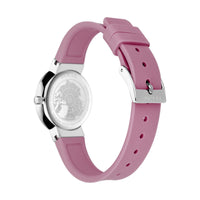 Bering Classic Polished Silver Pink Quartz Watch 10129-909