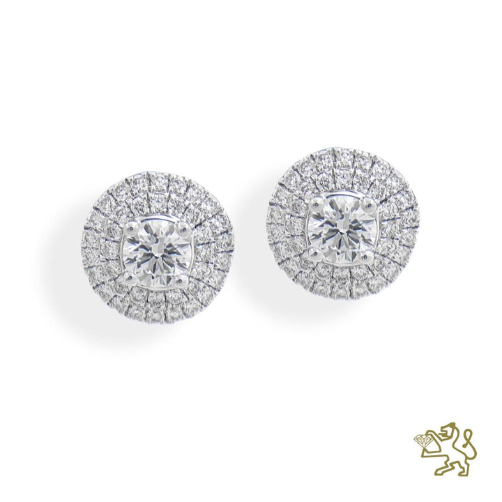 Bonaire 0.23ct Diamond White Gold Earrings