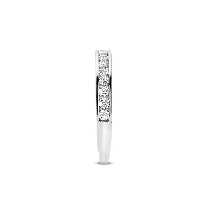 Ti Sento Cubic Zirconia Half Eternity Ring