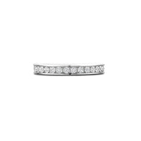 Ti Sento Cubic Zirconia Half Eternity Ring