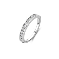 Ti Sento Cubic Zirconia Half Eternity Ring