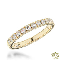 Skye Eternity Bridal 0.33ct Diamond Yellow Gold Ring - Michael Jones Jeweller