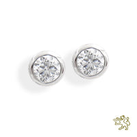 Lantau 0.80ct E SI1 Diamond Platinum Earrings