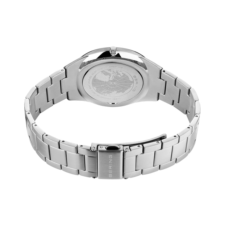 Bering Ultra Slim Polished/Brushed Silver Quartz Watch 17240-707 - Michael Jones Jeweller