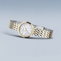 Bering Classic Polished Gold Quartz Watch 19126-710