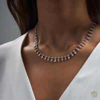 Starlight 6.00ct Diamond Platinum Necklace