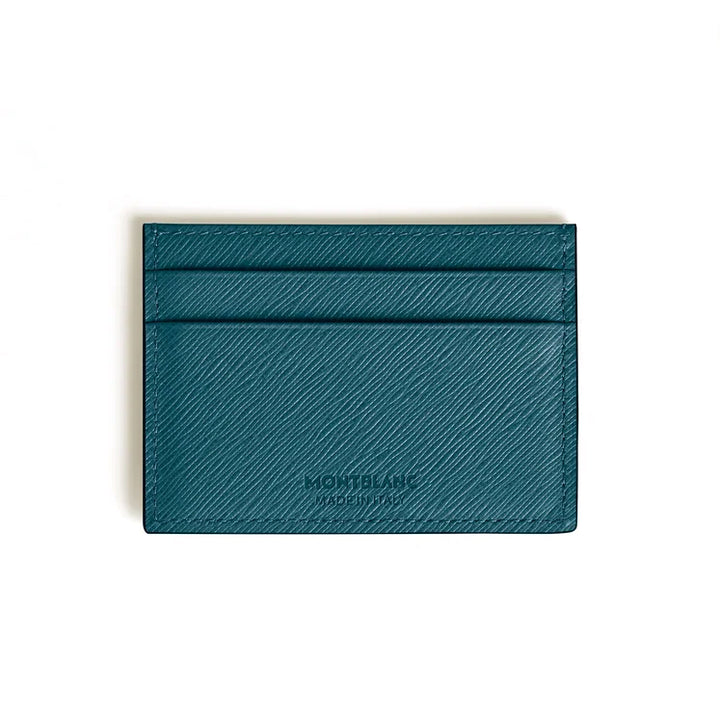 Montblanc Leather - Sartorial Card Holder 5CC - Cyprus Blue