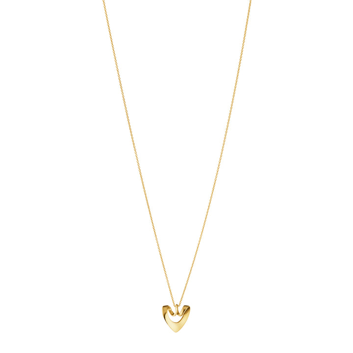 Georg Jensen 2025 HEART 18ct Yellow Gold Pendant