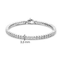 Ti Sento Cubic Zirconia Tennis Bracelet