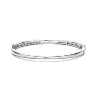 Ti Sento Cubic Zirconia Crossover Bangle