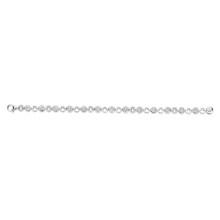 Ti Sento Cubic Zirconia Tennis Bracelet