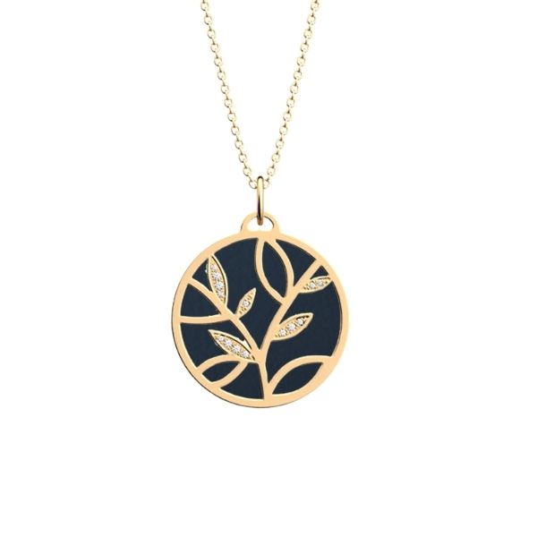 Les Georgettes 25mm Arbre De Vie Gilt Pendant Bundle