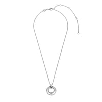 Ti Sento Cubic Zirconia Double Circle Necklace