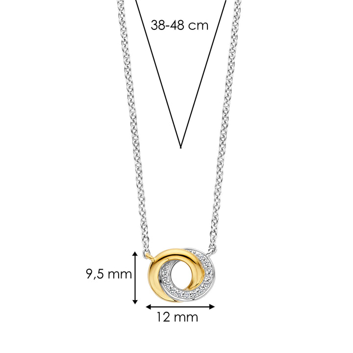 Ti Sento Entwined Necklace - Michael Jones Jeweller