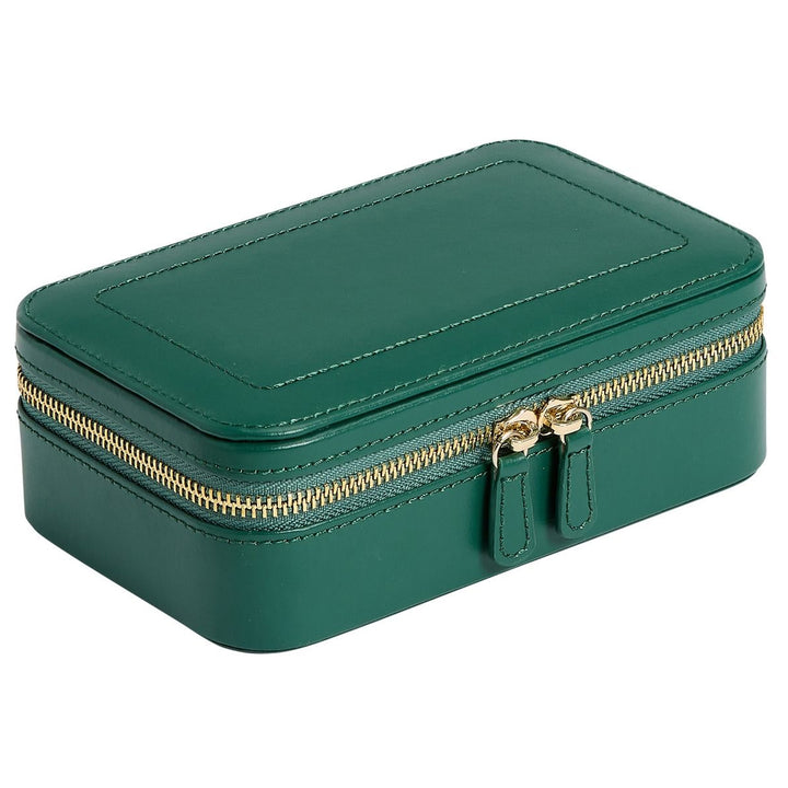 Wolf Sophia Forest Green Travel Case - Michael Jones Jeweller