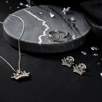 Clogau Julien MacDonald x Crown Stud Earrings 3SJMC0451