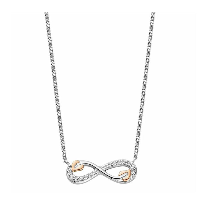 Clogau Tree of Life Infinity Silver Necklace - Michael Jones Jeweller