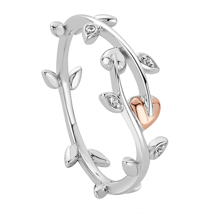 Clogau Vine of Life Silver Ring (P)