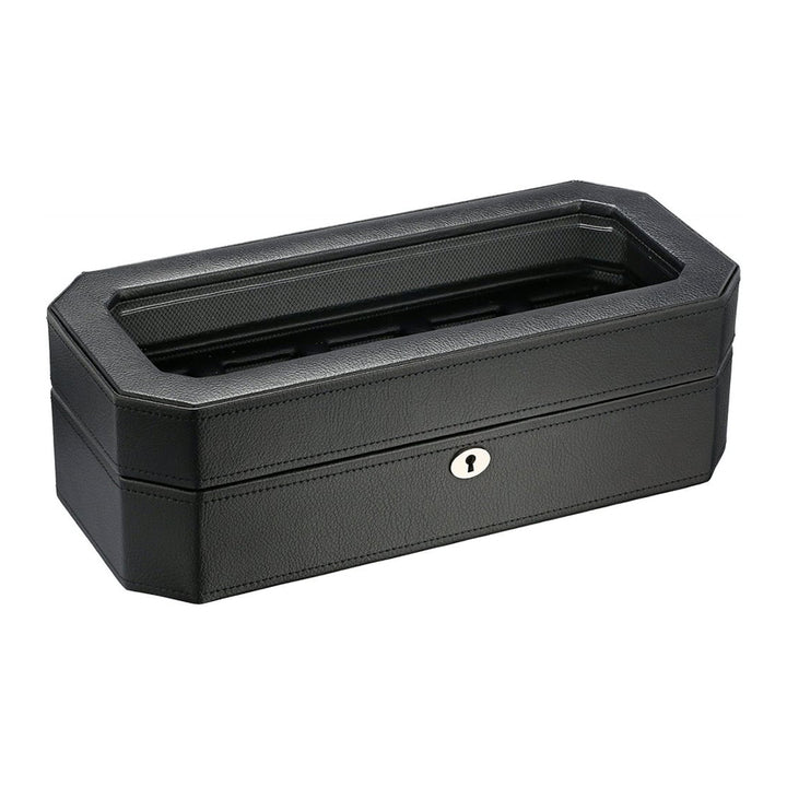 Wolf Windsor Black 5 Watch Storage Box