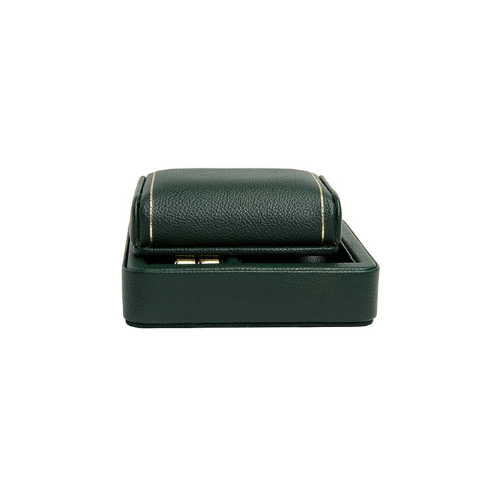 WOLF British Racing Green Single Travel Watch Stand - Michael Jones Jeweller