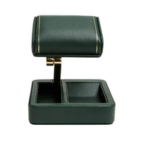 WOLF British Racing Green Single Travel Watch Stand - Michael Jones Jeweller