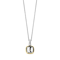 Ti Sento Yellow Gold Plated Cubic Zirconia Pendant