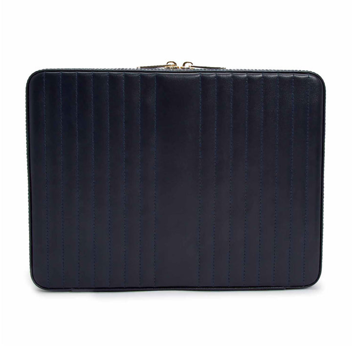 Wolf Maria Navy Large Zip Case - Michael Jones Jeweller