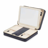 Wolf Maria Navy Large Zip Case - Michael Jones Jeweller