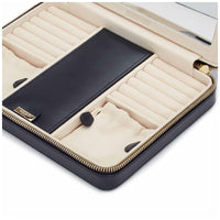 Wolf Maria Navy Large Zip Case - Michael Jones Jeweller