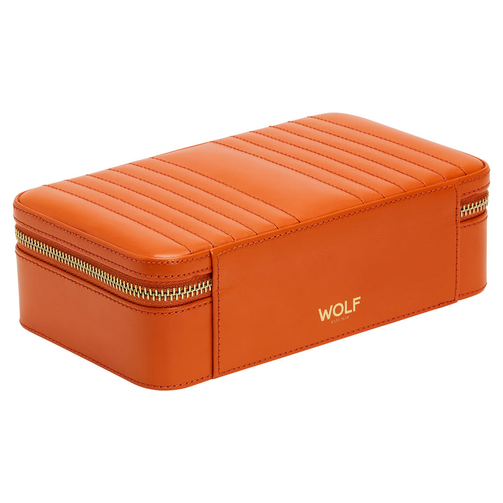 WOLF Maria Tangerine Medium Zip Case - Michael Jones Jeweller