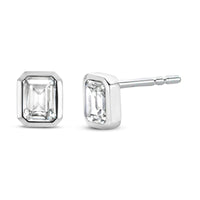 Ti Sento Octagonal Cubic Zirconia Stud Earrings - Michael Jones Jeweller