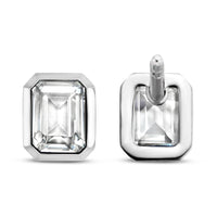 Ti Sento Octagonal Cubic Zirconia Stud Earrings