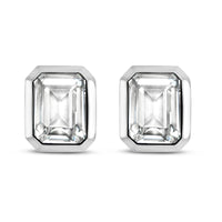 Ti Sento Octagonal Cubic Zirconia Stud Earrings - Michael Jones Jeweller