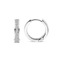 Ti Sento Cubic Zirconia Hoop Earrings - Michael Jones Jeweller