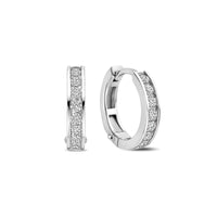 Ti Sento Cubic Zirconia Hoop Earrings - Michael Jones Jeweller