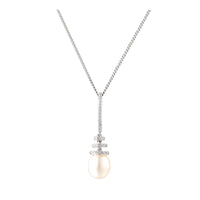 Amore Pure Freshwater Pearl Silver Necklace