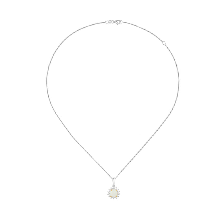 Amore Shimmer Opal Necklace - Michael Jones Jeweller