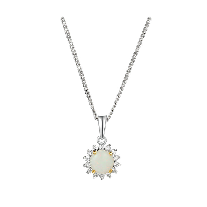 Amore Shimmer Opal Necklace - Michael Jones Jeweller