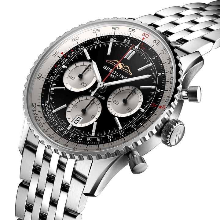 Breitling Navitimer B01 Chronograph 43mm Automatic Watch AB0138211B1A1 - Michael Jones Jeweller