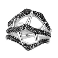 Shaun Leane Silver Blackthorn Triple Ring - Michael Jones Jeweller