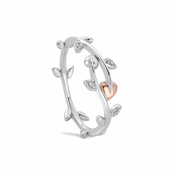 Clogau Vine of Life Silver Ring (M) - Michael Jones Jeweller