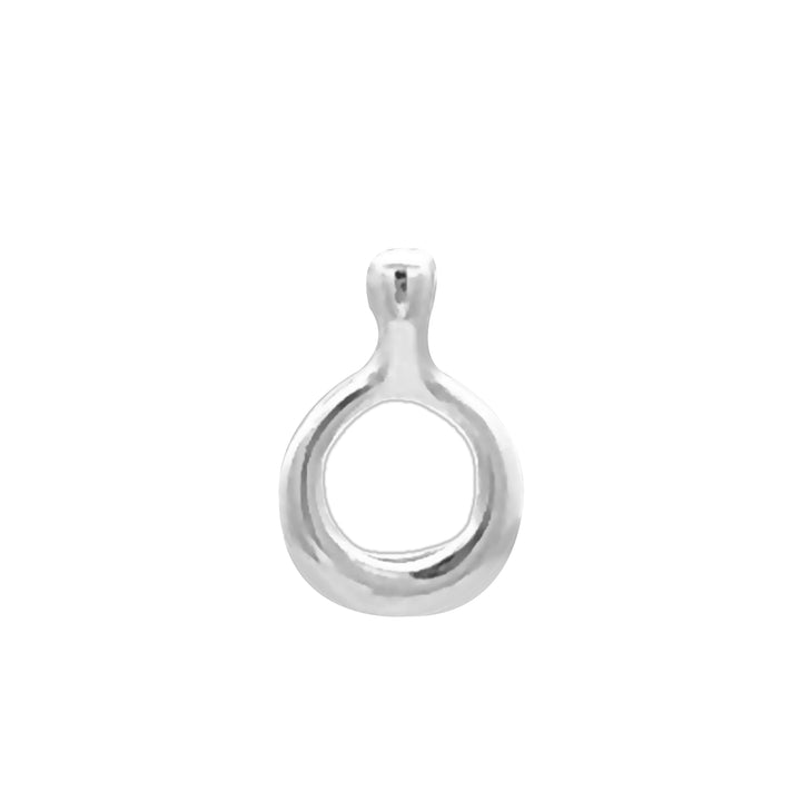 Silver Polished Open Pendant - Michael Jones Jeweller